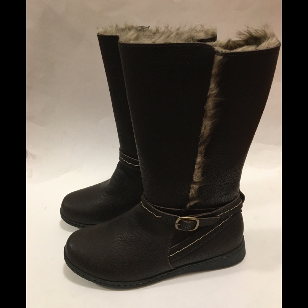 Northside leather Waterproof Buckle Strap Boots 9 - Picture 3 of 16